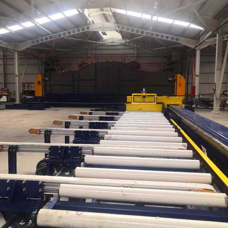 Aluminum Extrusion Production Line Equipment အတွက် အလူမီနီယမ် ပရိုဖိုင် ကိုင်တွယ်ခြင်း ဇယား